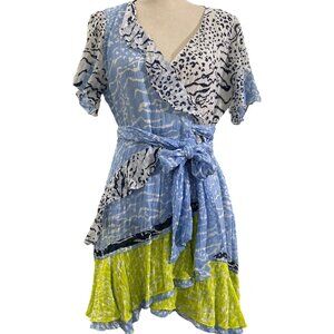 Tanya Taylor Silk Dress With Tie 10